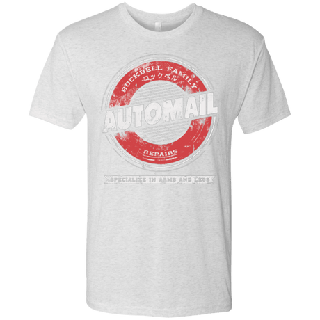 T-Shirts Heather White / Small Rockbell Automail Men's Triblend T-Shirt