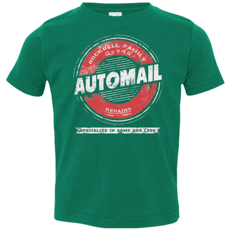 T-Shirts Kelly / 2T Rockbell Automail Toddler Premium T-Shirt