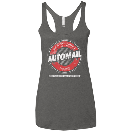 T-Shirts Premium Heather / X-Small Rockbell Automail Women's Triblend Racerback Tank