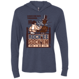 T-Shirts Vintage Navy / X-Small Rockee Sockem Triblend Long Sleeve Hoodie Tee