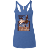 T-Shirts Vintage Royal / X-Small Rockee Sockem Women's Triblend Racerback Tank
