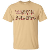 T-Shirts Vegas Gold / Small Rocket and Groot T-Shirt
