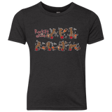 T-Shirts Vintage Black / YXS Rocket and Groot Youth Triblend T-Shirt