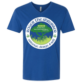 T-Shirts Royal / X-Small Roger Men's Premium V-Neck