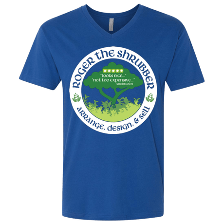 T-Shirts Royal / X-Small Roger Men's Premium V-Neck