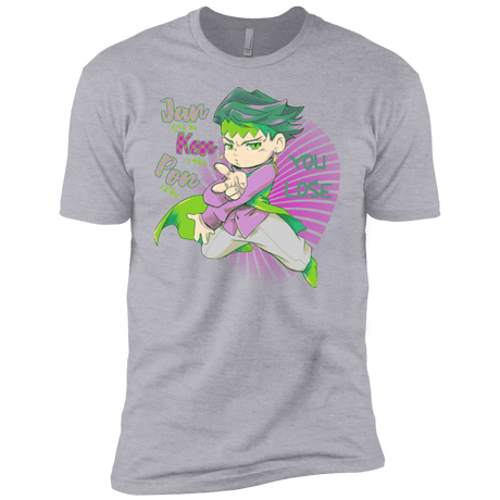 T-Shirts Heather Grey / YXS Rohan Kishibe Boys Premium T-Shirt