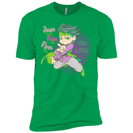 T-Shirts Kelly Green / YXS Rohan Kishibe Boys Premium T-Shirt