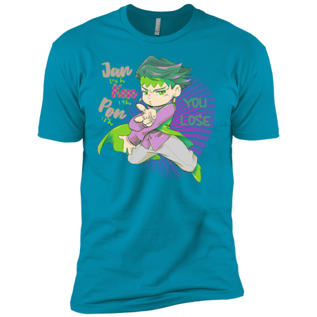 T-Shirts Turquoise / YXS Rohan Kishibe Boys Premium T-Shirt