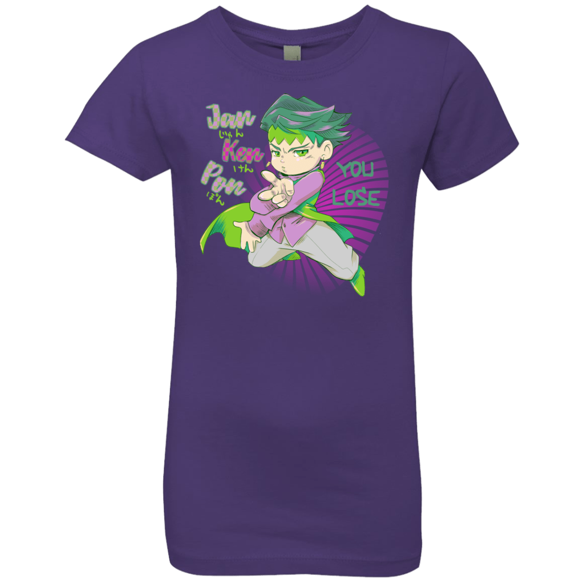 T-Shirts Purple Rush / YXS Rohan Kishibe Girls Premium T-Shirt