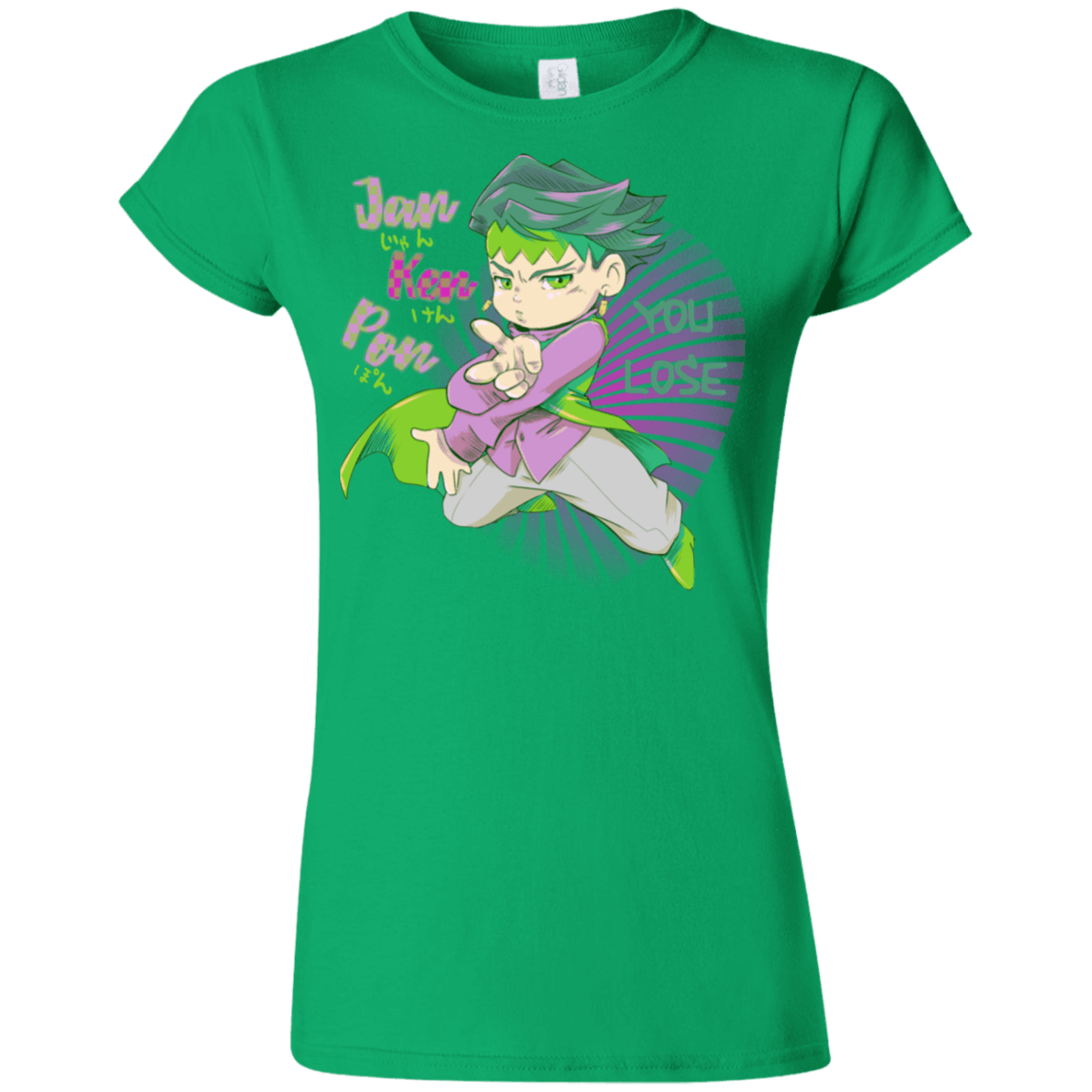 T-Shirts Irish Green / S Rohan Kishibe Junior Slimmer-Fit T-Shirt