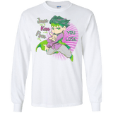 T-Shirts White / S Rohan Kishibe Men's Long Sleeve T-Shirt