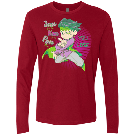 T-Shirts Cardinal / S Rohan Kishibe Men's Premium Long Sleeve