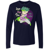 T-Shirts Midnight Navy / S Rohan Kishibe Men's Premium Long Sleeve