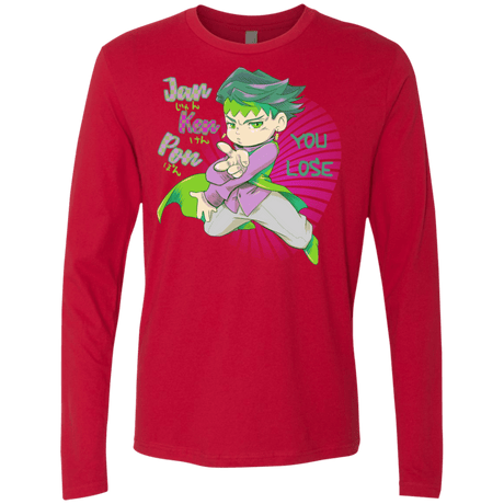 T-Shirts Red / S Rohan Kishibe Men's Premium Long Sleeve
