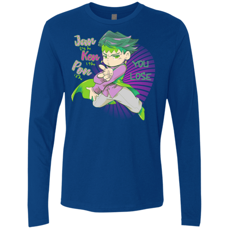 T-Shirts Royal / S Rohan Kishibe Men's Premium Long Sleeve