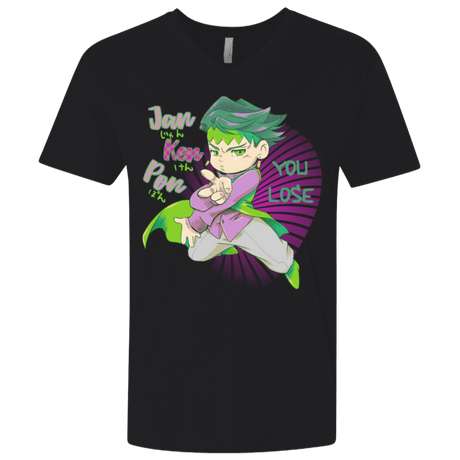T-Shirts Black / X-Small Rohan Kishibe Men's Premium V-Neck