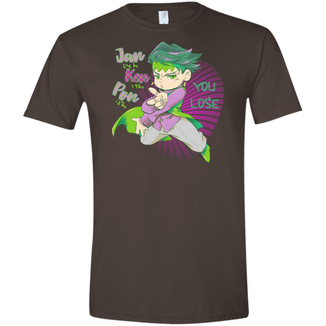 T-Shirts Dark Chocolate / S Rohan Kishibe Men's Semi-Fitted Softstyle