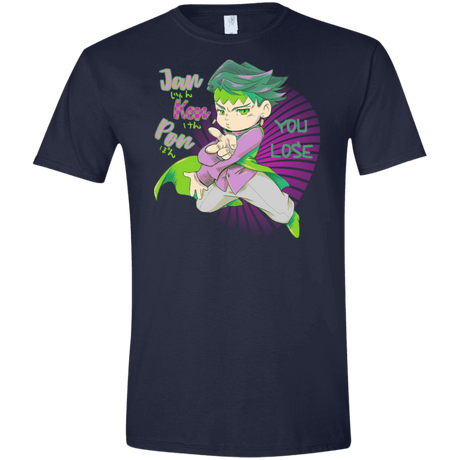 T-Shirts Navy / X-Small Rohan Kishibe Men's Semi-Fitted Softstyle