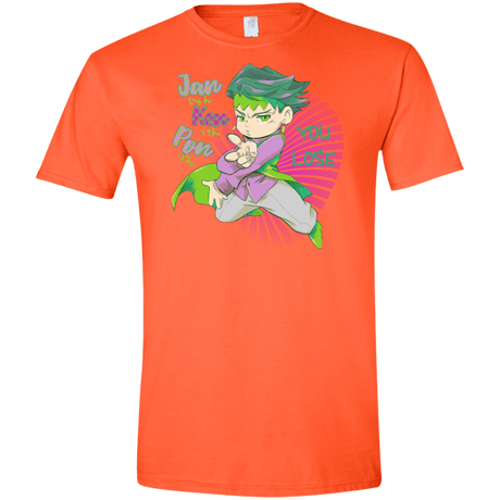 T-Shirts Orange / S Rohan Kishibe Men's Semi-Fitted Softstyle