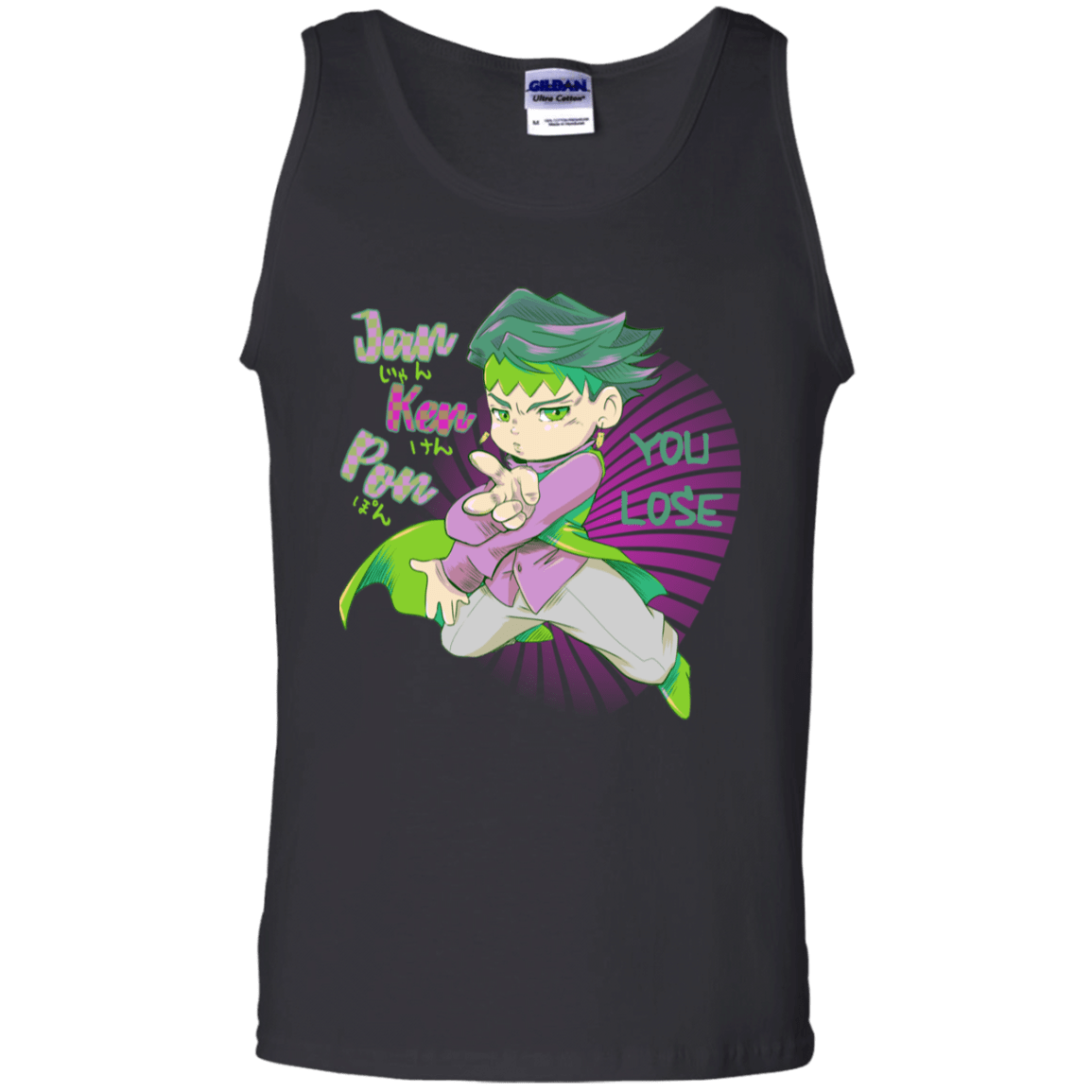 T-Shirts Black / S Rohan Kishibe Men's Tank Top