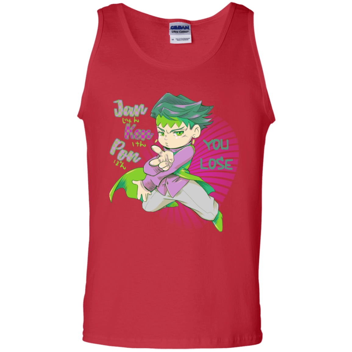 T-Shirts Red / S Rohan Kishibe Men's Tank Top