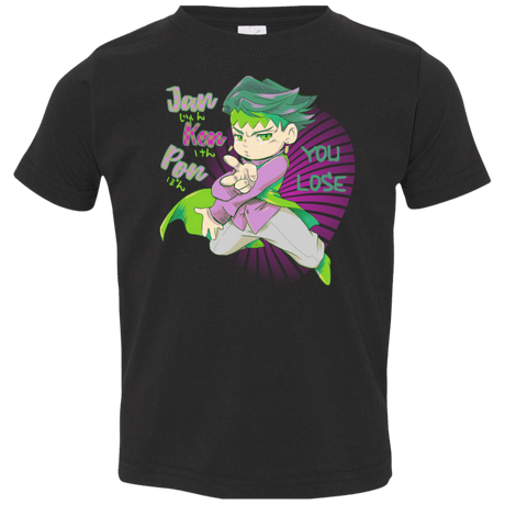 T-Shirts Black / 2T Rohan Kishibe Toddler Premium T-Shirt