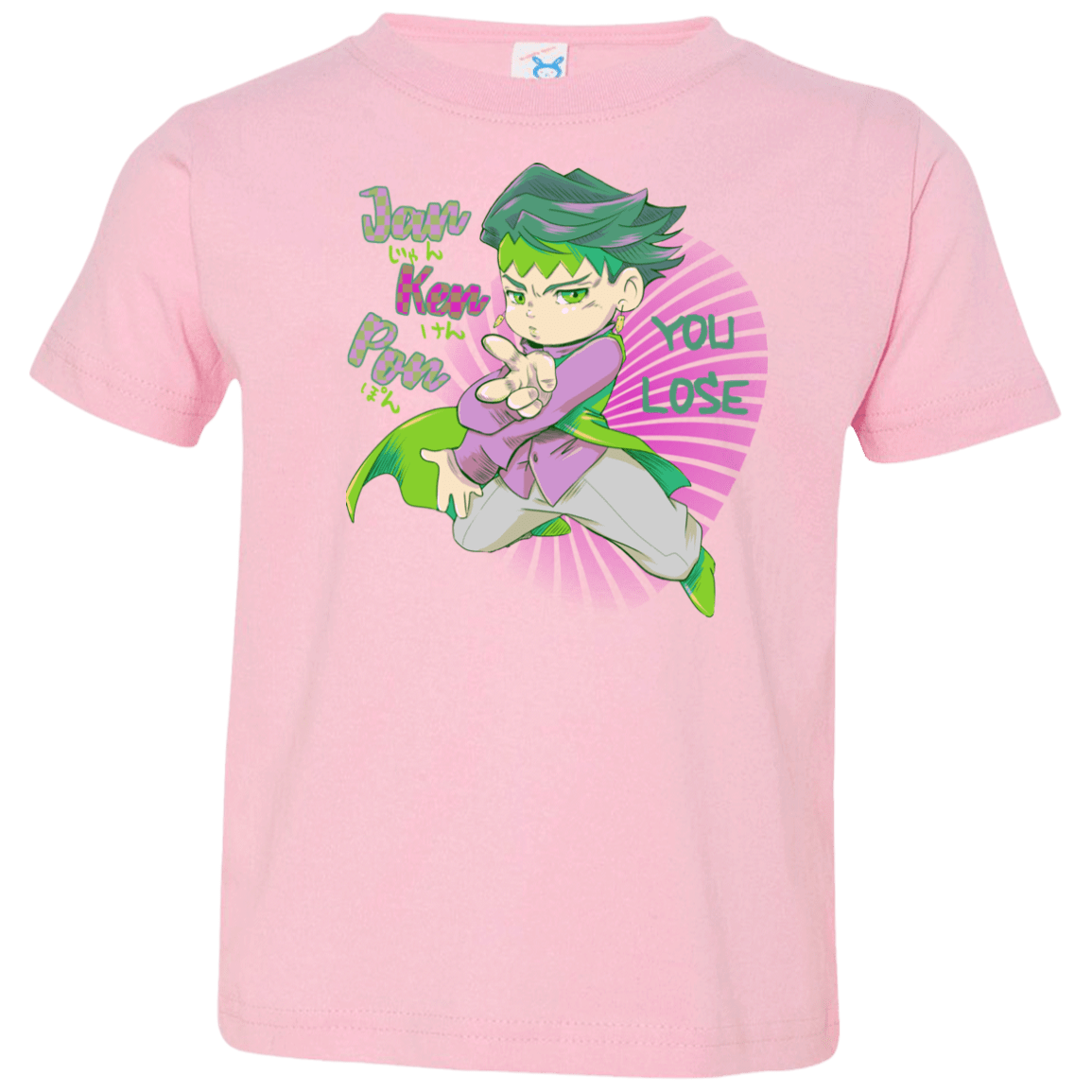 T-Shirts Pink / 2T Rohan Kishibe Toddler Premium T-Shirt