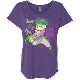 T-Shirts Purple Rush / X-Small Rohan Kishibe Triblend Dolman Sleeve