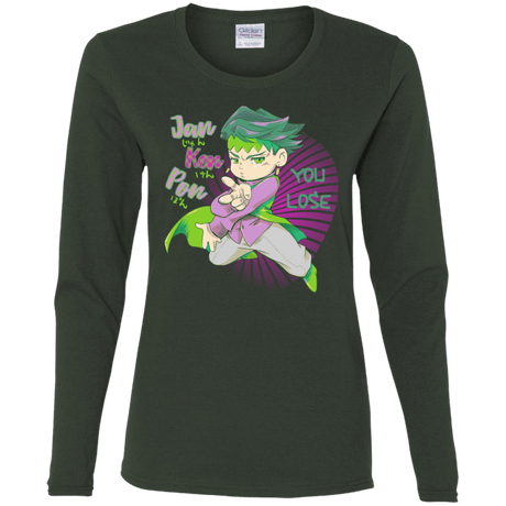 T-Shirts Forest / S Rohan Kishibe Women's Long Sleeve T-Shirt