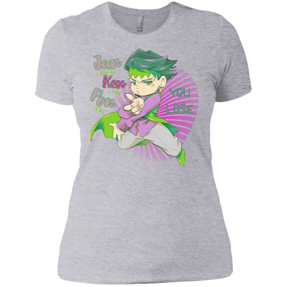 T-Shirts Heather Grey / X-Small Rohan Kishibe Women's Premium T-Shirt