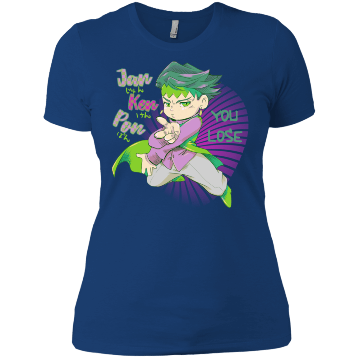 T-Shirts Royal / X-Small Rohan Kishibe Women's Premium T-Shirt