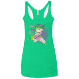 T-Shirts Envy / X-Small Rohan Kishibe Women's Triblend Racerback Tank