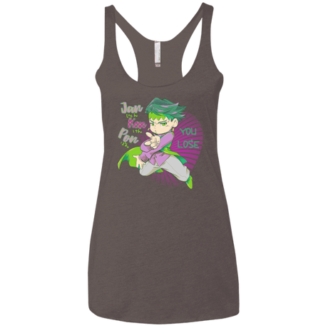 T-Shirts Macchiato / X-Small Rohan Kishibe Women's Triblend Racerback Tank