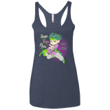 T-Shirts Vintage Navy / X-Small Rohan Kishibe Women's Triblend Racerback Tank