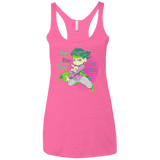 T-Shirts Vintage Pink / X-Small Rohan Kishibe Women's Triblend Racerback Tank