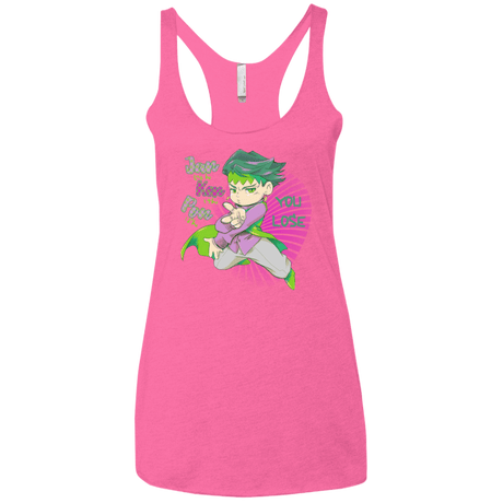 T-Shirts Vintage Pink / X-Small Rohan Kishibe Women's Triblend Racerback Tank