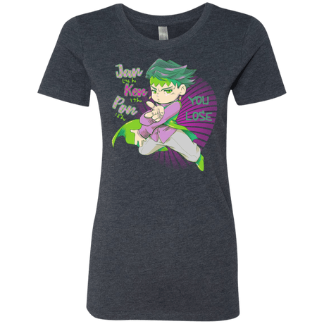 T-Shirts Vintage Navy / S Rohan Kishibe Women's Triblend T-Shirt