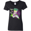 T-Shirts Black / S Rohan Kishibe Women's V-Neck T-Shirt