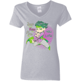 T-Shirts Sport Grey / S Rohan Kishibe Women's V-Neck T-Shirt