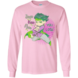 T-Shirts Light Pink / YS Rohan Kishibe Youth Long Sleeve T-Shirt