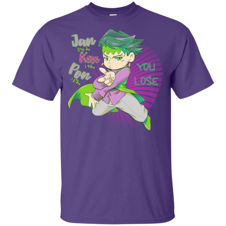 T-Shirts Purple / YXS Rohan Kishibe Youth T-Shirt