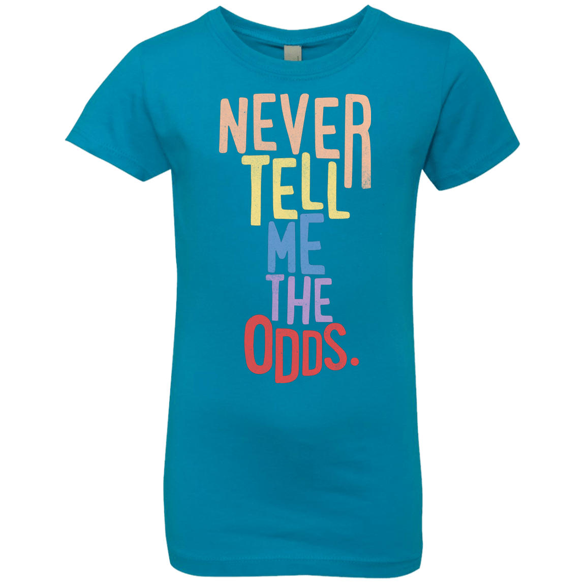 T-Shirts Turquoise / YXS Roll the Dice Girls Premium T-Shirt