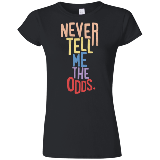 T-Shirts Black / S Roll the Dice Junior Slimmer-Fit T-Shirt