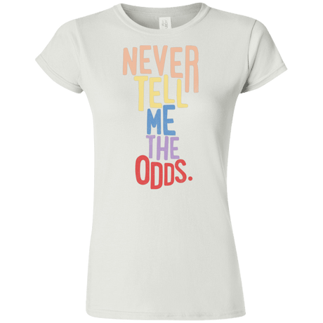 T-Shirts White / S Roll the Dice Junior Slimmer-Fit T-Shirt