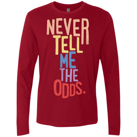 T-Shirts Cardinal / S Roll the Dice Men's Premium Long Sleeve