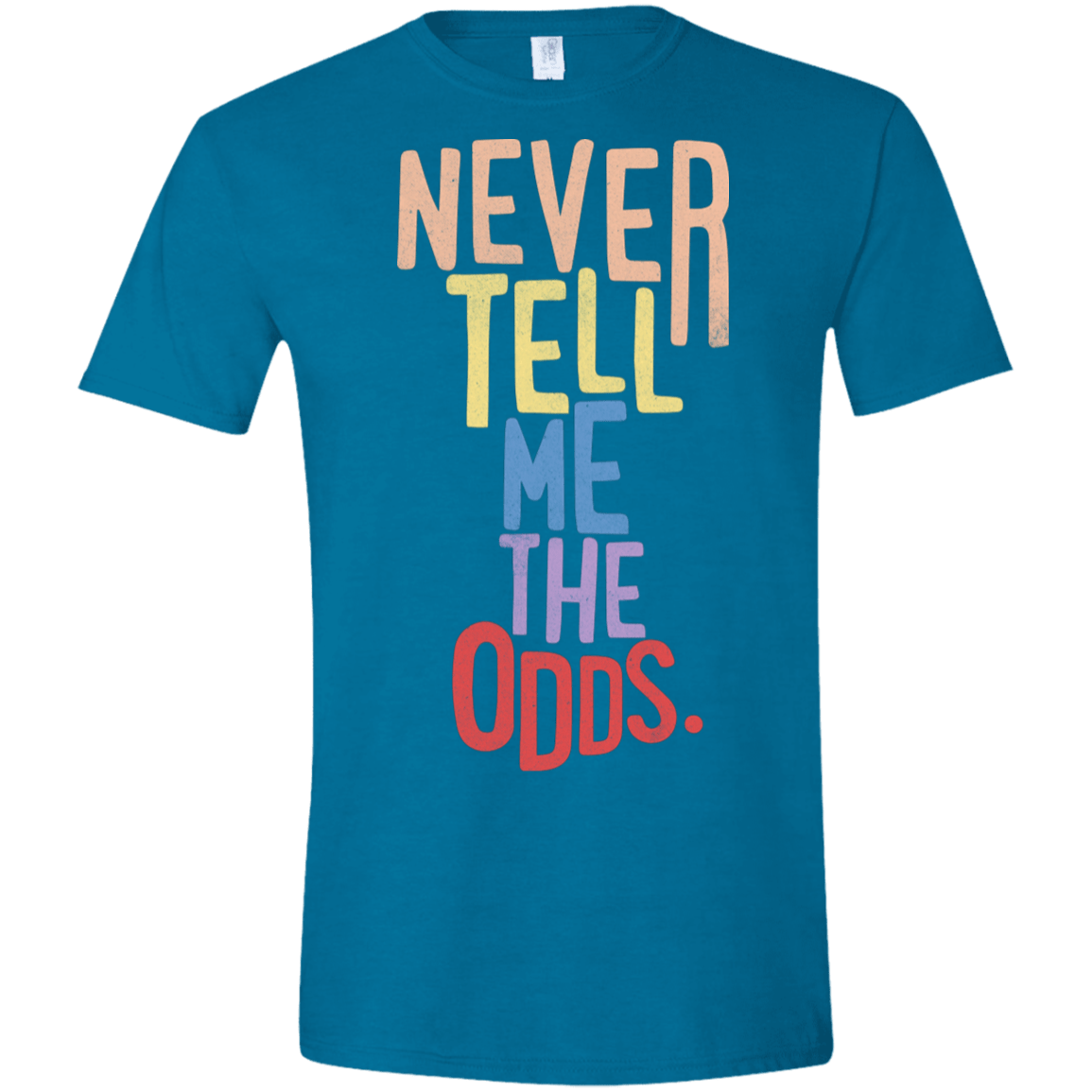 T-Shirts Antique Sapphire / S Roll the Dice Men's Semi-Fitted Softstyle