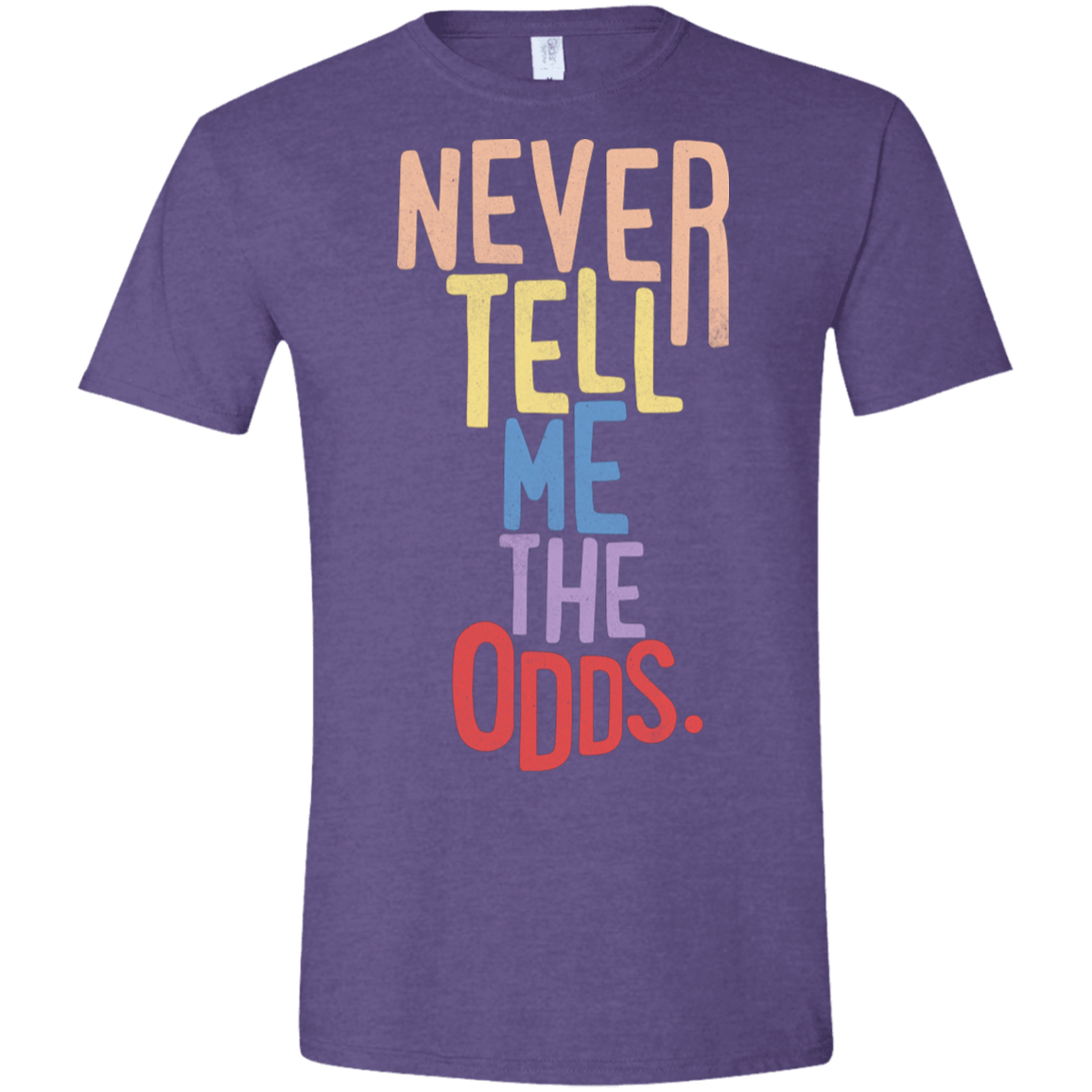 T-Shirts Heather Purple / S Roll the Dice Men's Semi-Fitted Softstyle
