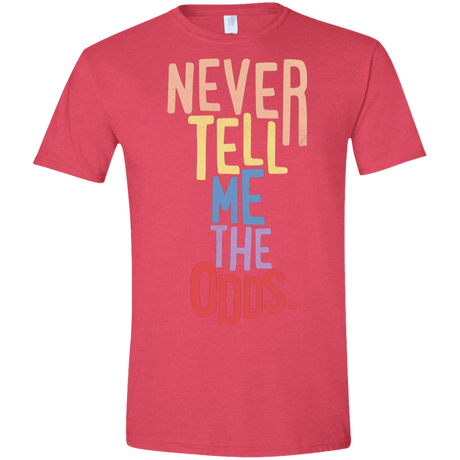 T-Shirts Heather Red / S Roll the Dice Men's Semi-Fitted Softstyle