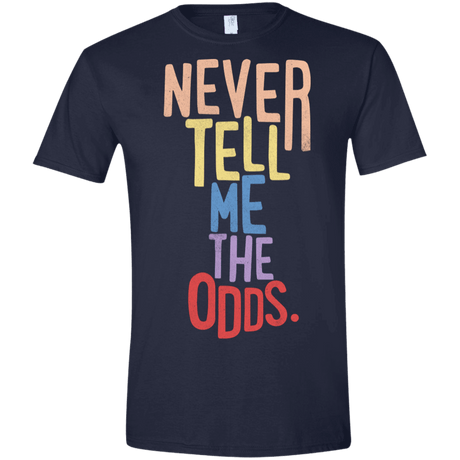 T-Shirts Navy / X-Small Roll the Dice Men's Semi-Fitted Softstyle