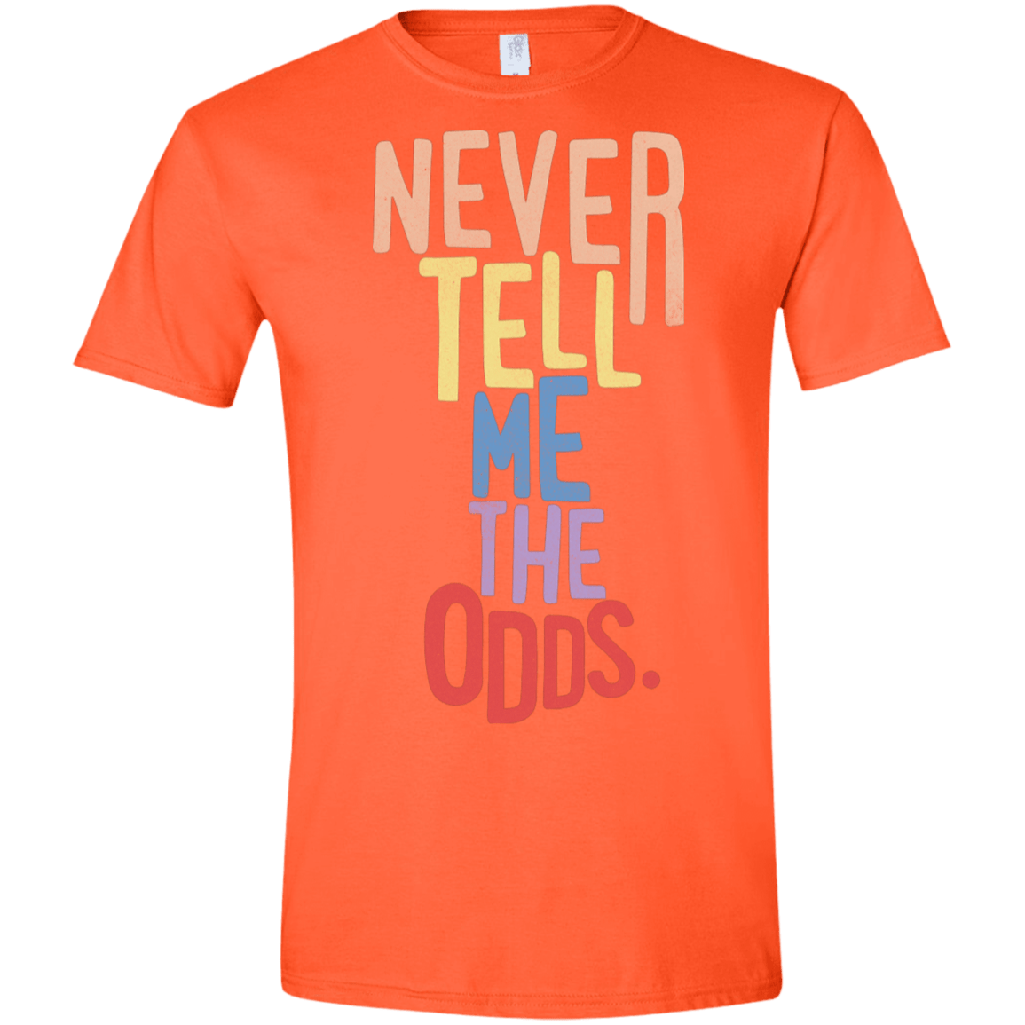 T-Shirts Orange / S Roll the Dice Men's Semi-Fitted Softstyle